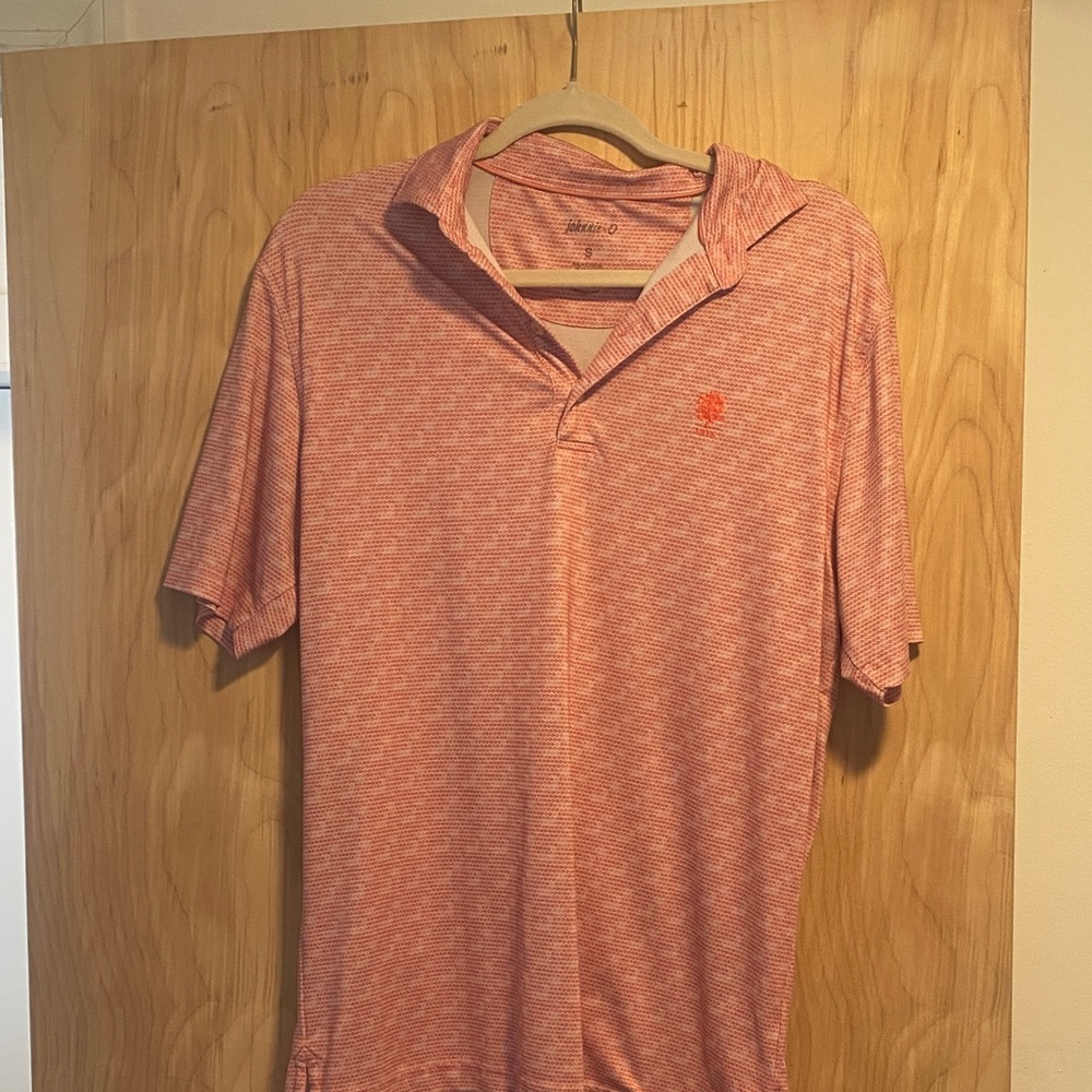 johnnie-O Salmon Polo Golf Shirt